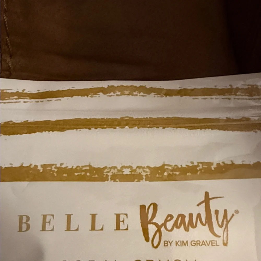 Belle Beauty By Kim Gravel Blusher Bronzer Set Coral Crush and Island Glow New